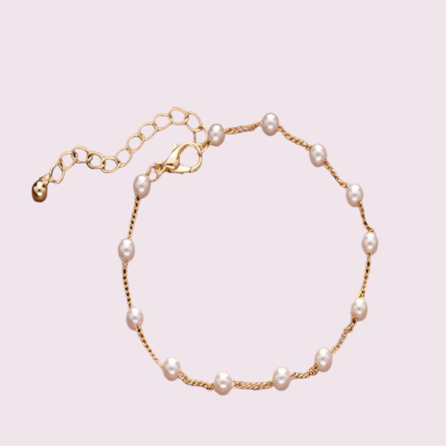 Elegant Pearl Bracelet For Women Gold Plated