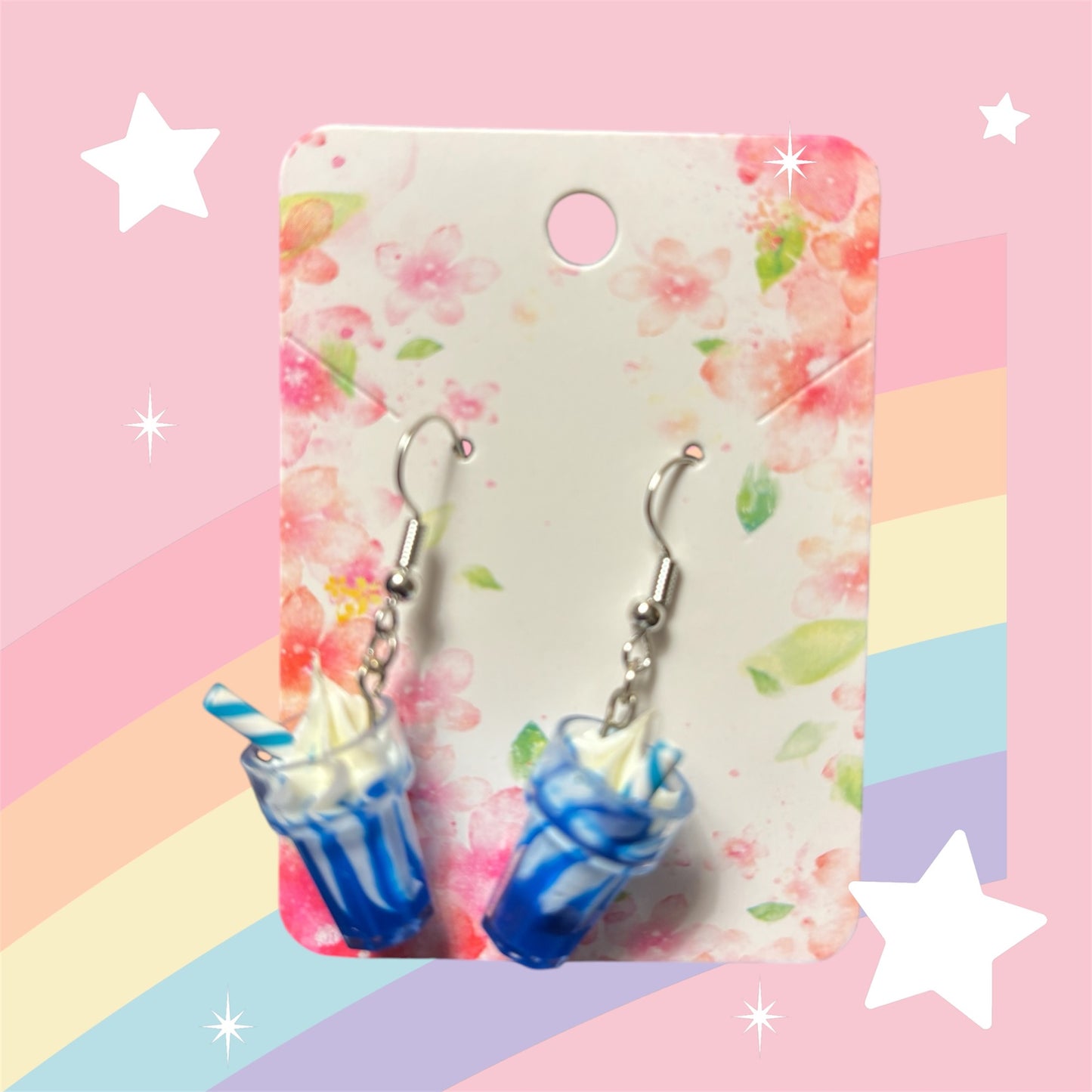 Blueberry Shake Earrings