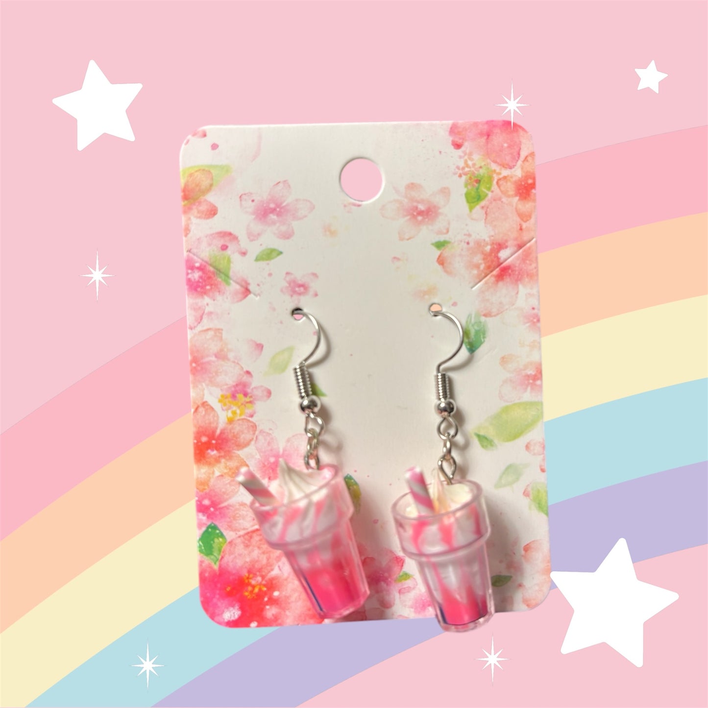 Bubble Gum Shake Earrings