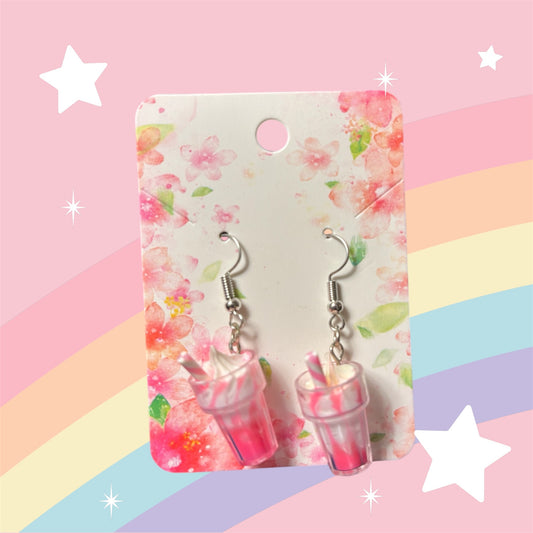 Bubble Gum Shake Earrings